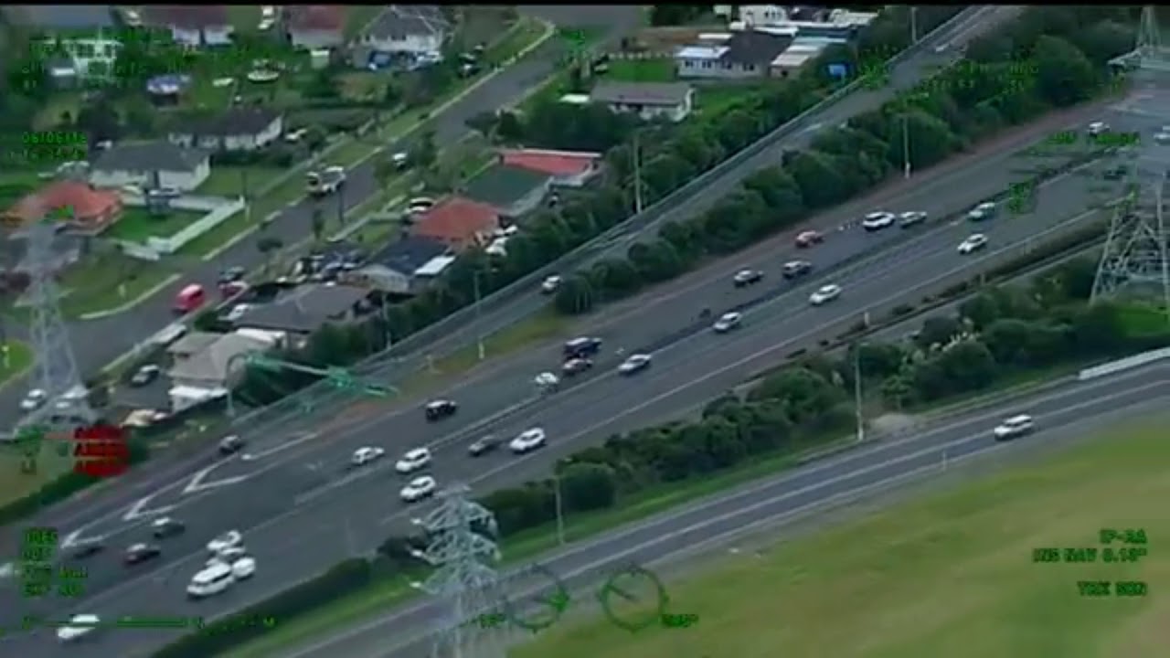 Police helicopter Chase | South Auckland | Eagle eye from above