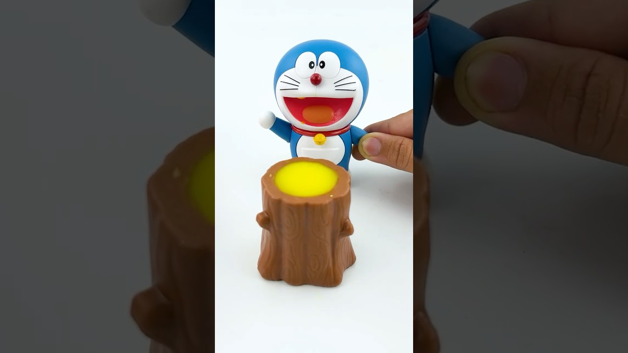 Satisfying with Unboxing & Review Miniature 2 Doraemon Toys Video | ASMR Videos #doraemon