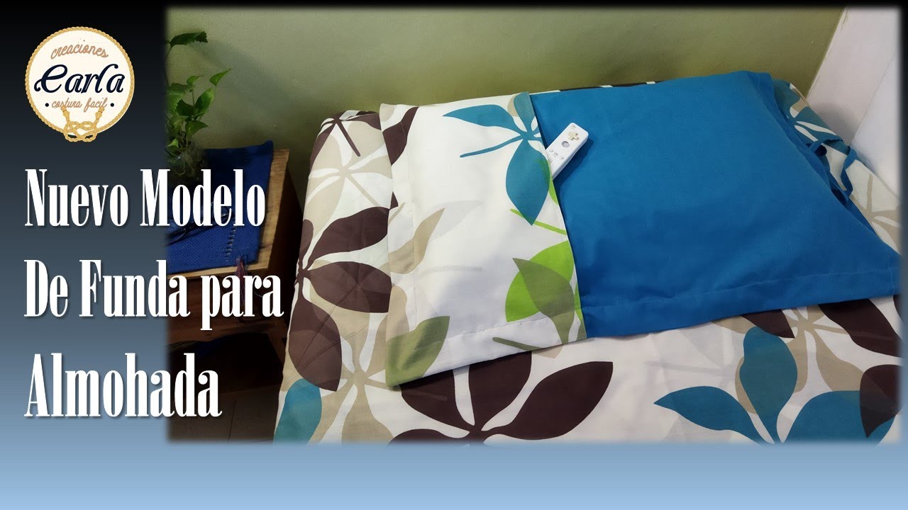 NUEVO MODELO DE FUNDA PARA ALMOHADA - Con Bolsillo 💖👌