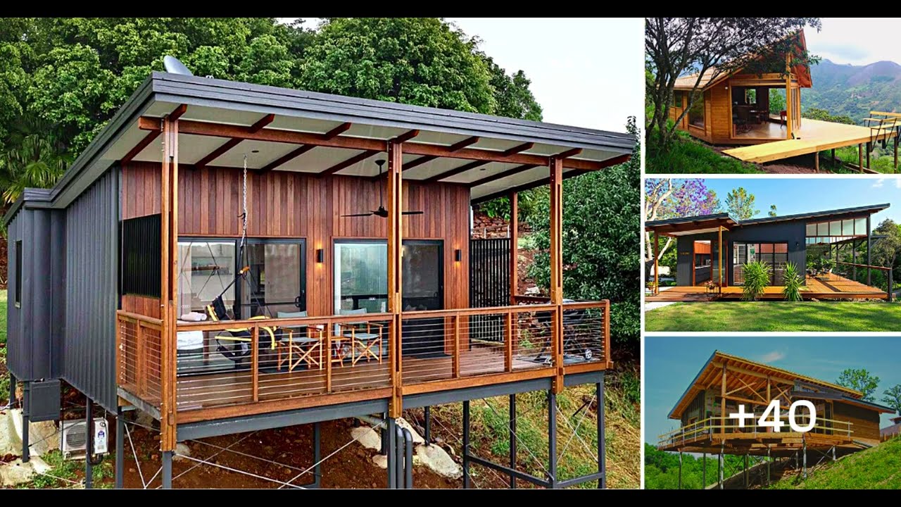 40 Sloping House Ideas With Balcony
