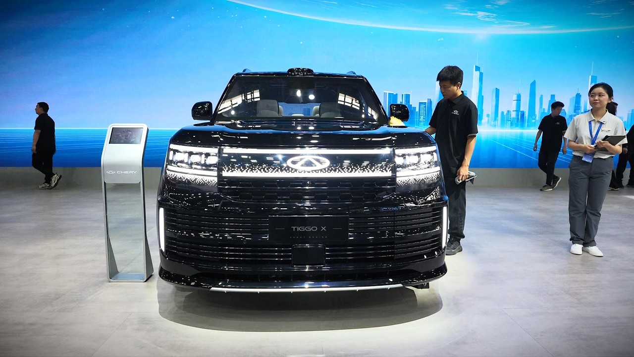 All New Chery Tiggo X Concept FirstLook Walkaround - Beijing Auto Show 2026 | 4K