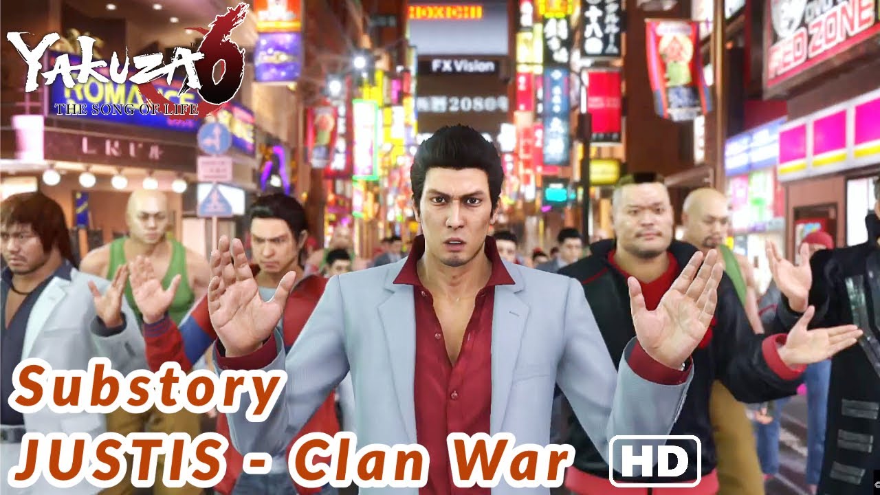Yakuza 6 Substory - JUSTIS - HD 1080p
