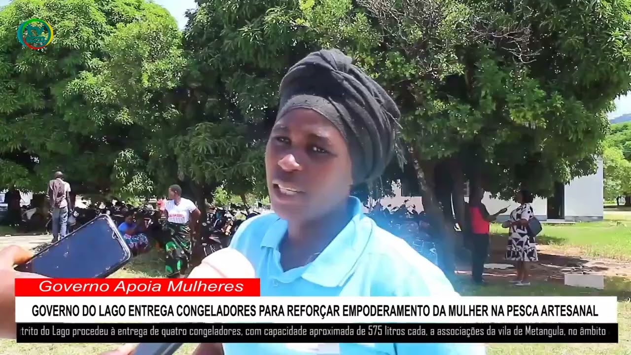 GOVERNO DISTRITAL DO LAGO ENTREGA CONGELADORES PARA REFORÇAR EMPODERAMENTO DA MULHER