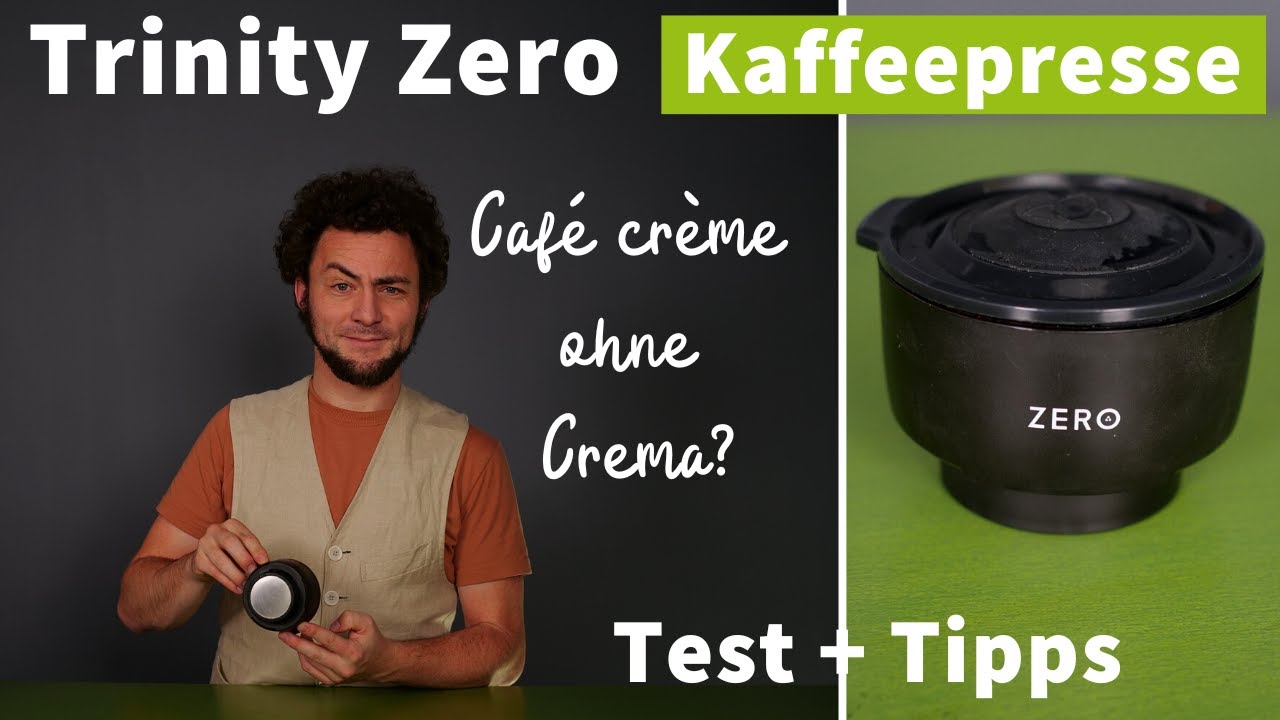 Trinity Zero Coffee Press - Ein mobiler Caf&eacute; cr&egrave;me Br&uuml;her?!