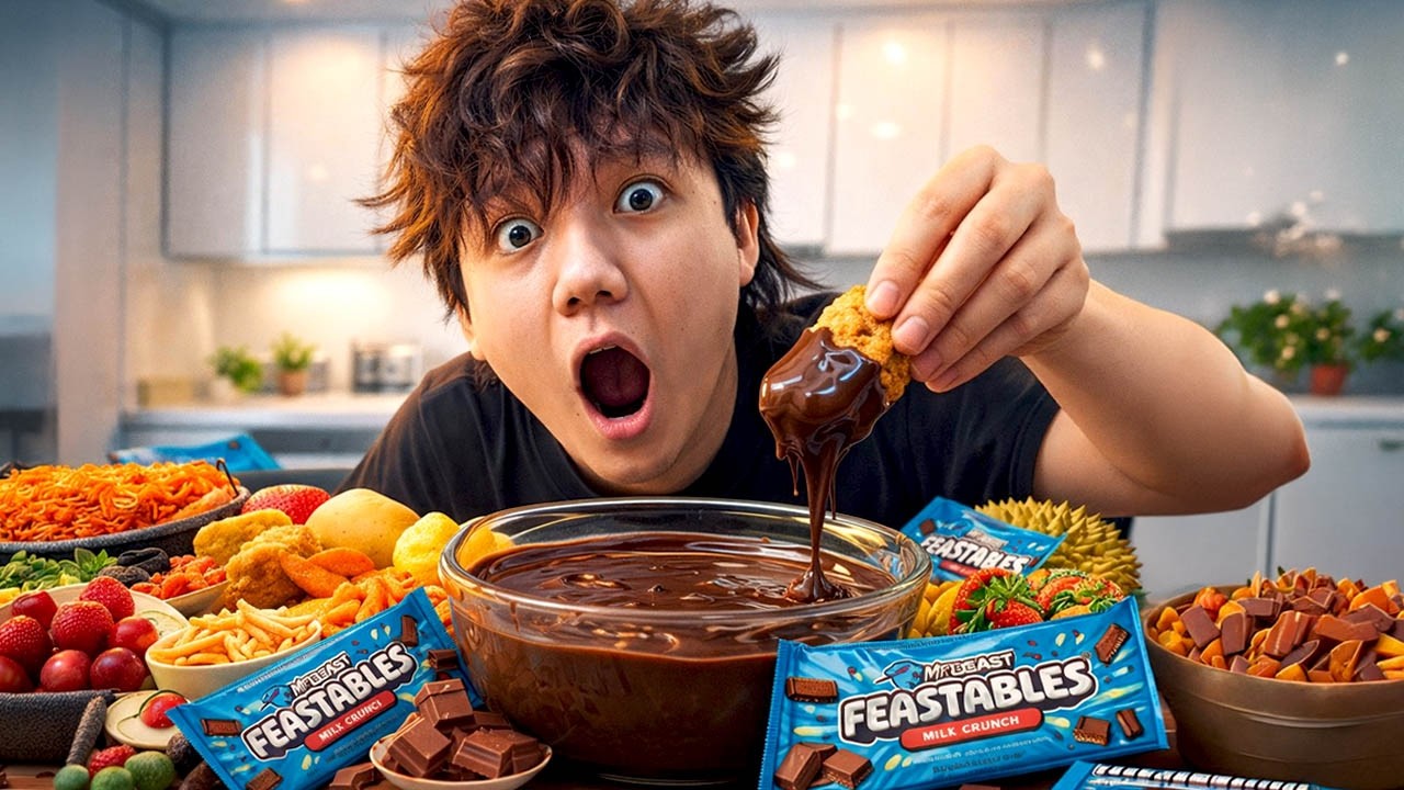 😋Chấm Tất Cả Mọi Thứ Với Socola MrBeast | TÔI ĐÃ HỐI HẬN