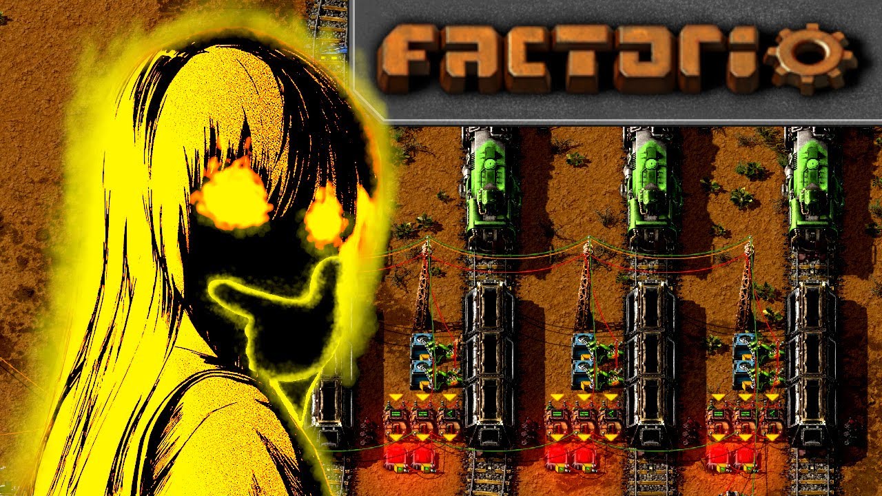 Factorio Poradnik - System Zajezdni Kolejowej