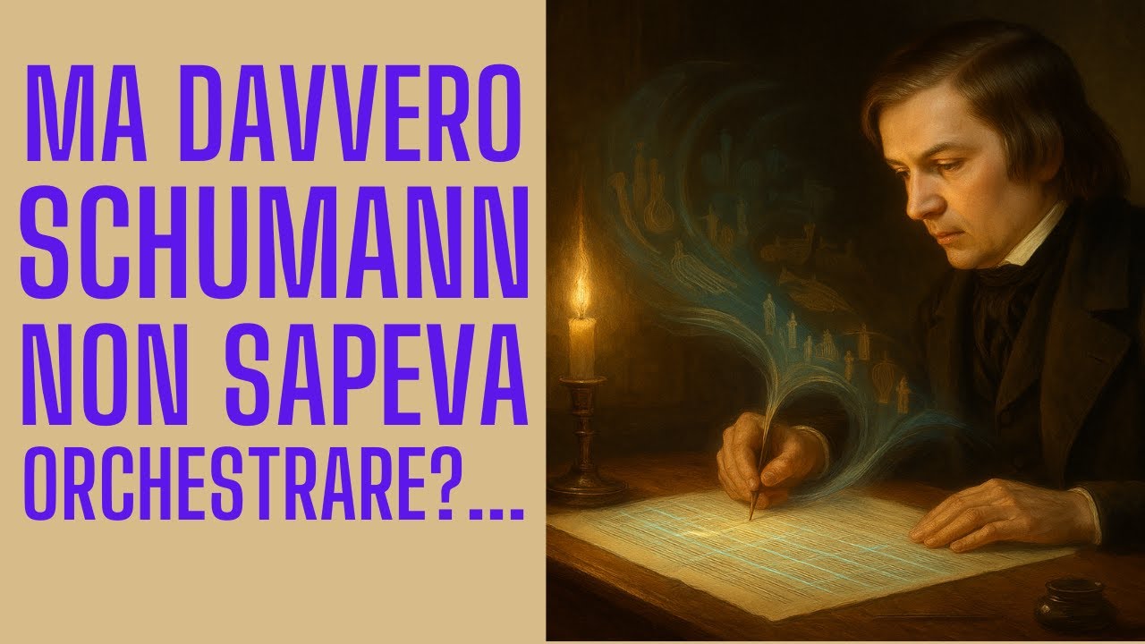 Ma davvero Schumann non sapeva orchestrare?...