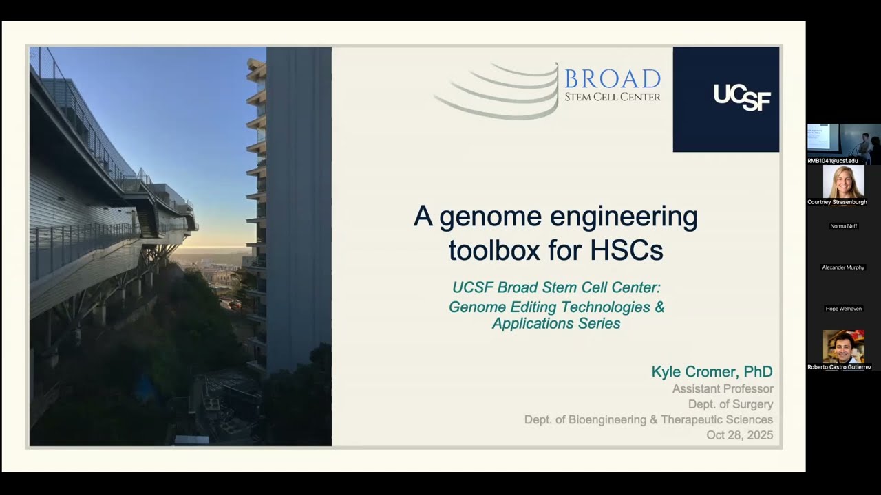 A genome engineering toolbox for HSCs
