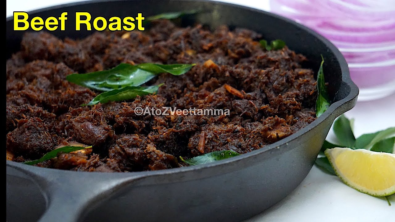 Kottayam Style Beef Roast | Beef Ularthiyathu | Kerala Style Beef recipe