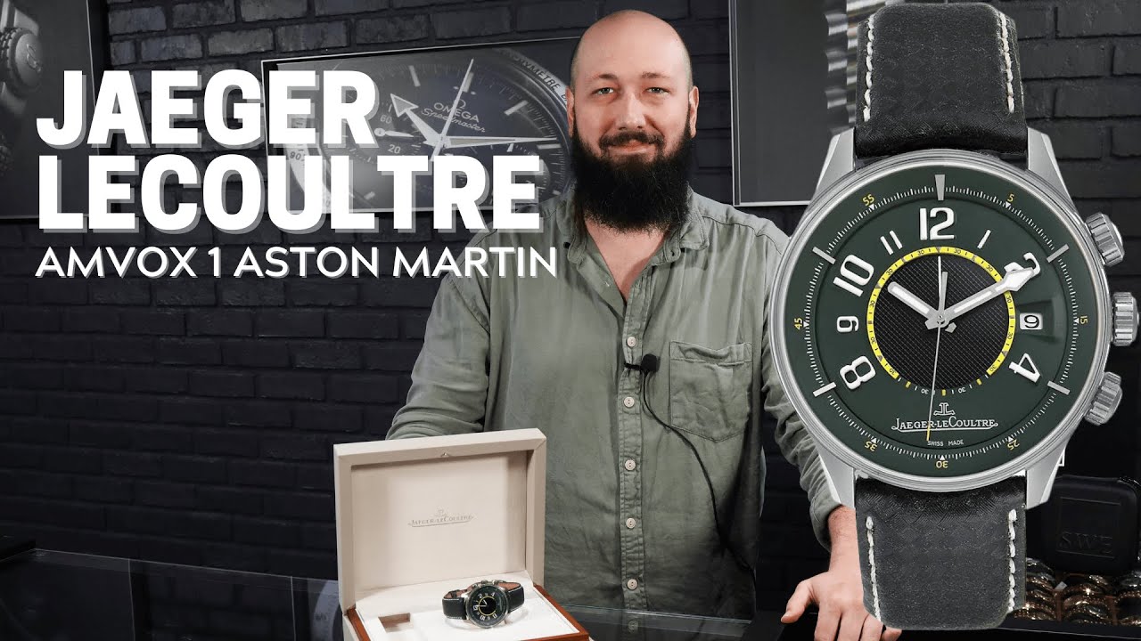 Jaeger LeCoultre Amvox 1 Aston Martin Titanium Watch Review | SwissWatchExpo