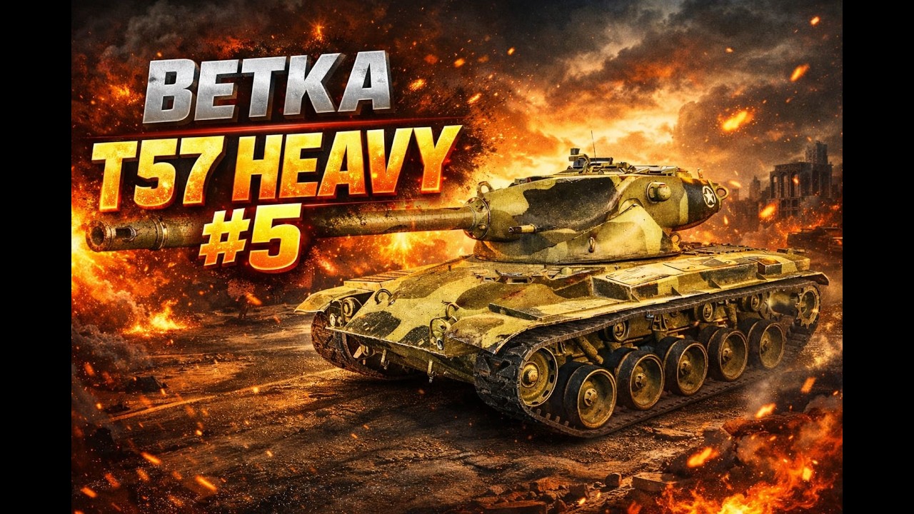 Продолжение качаем ветку Т57 Haevy#5