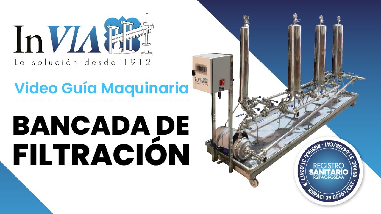 CÓMO FUNCIONA LA BANCADA DE FILTRACIÓN