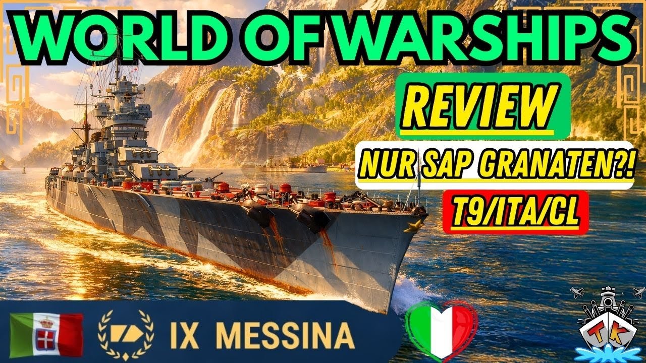 🚨 MESSINA - DA FEHLT DOCH WAS?! 😱🔥 | Review | World of Warships 🚢