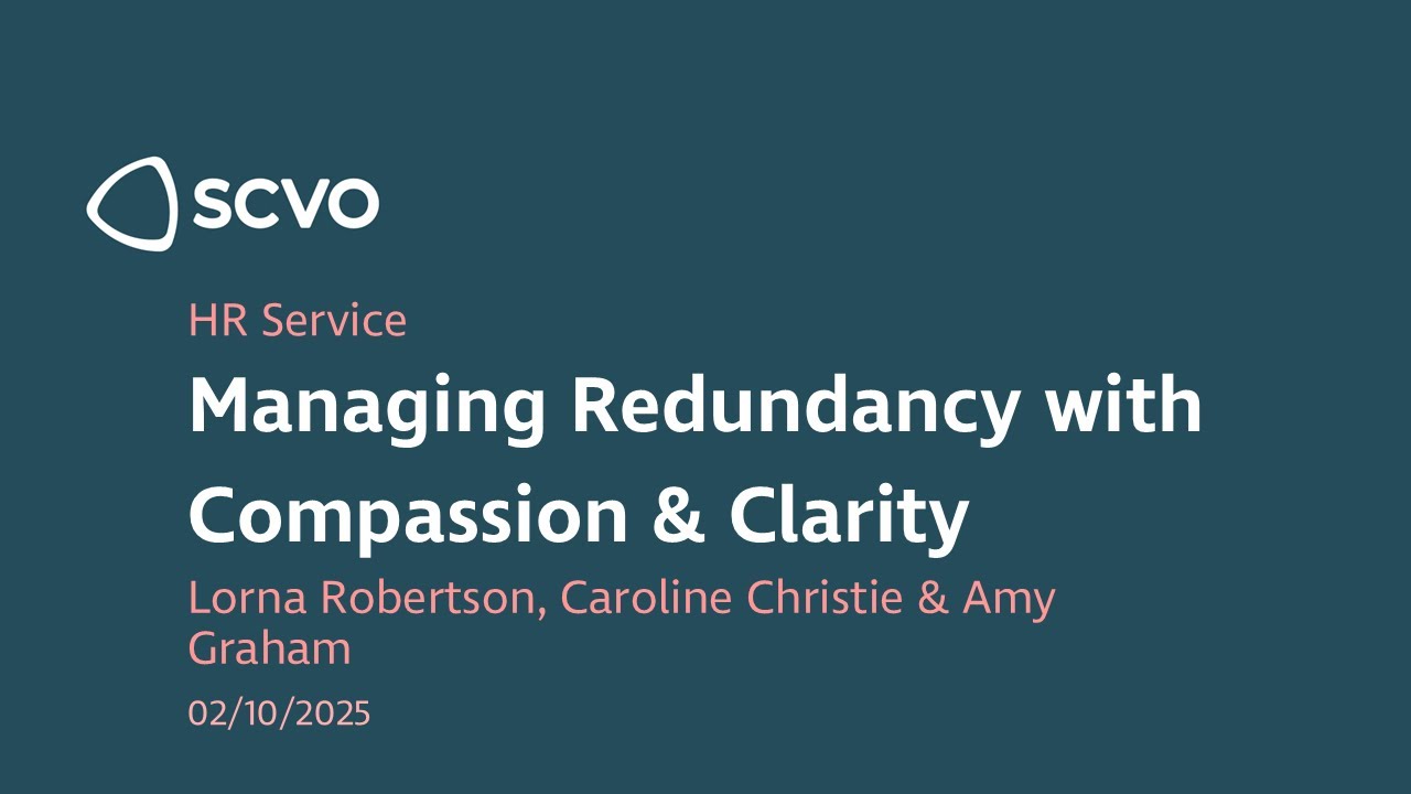 Managing redundancy with compassion and clarity