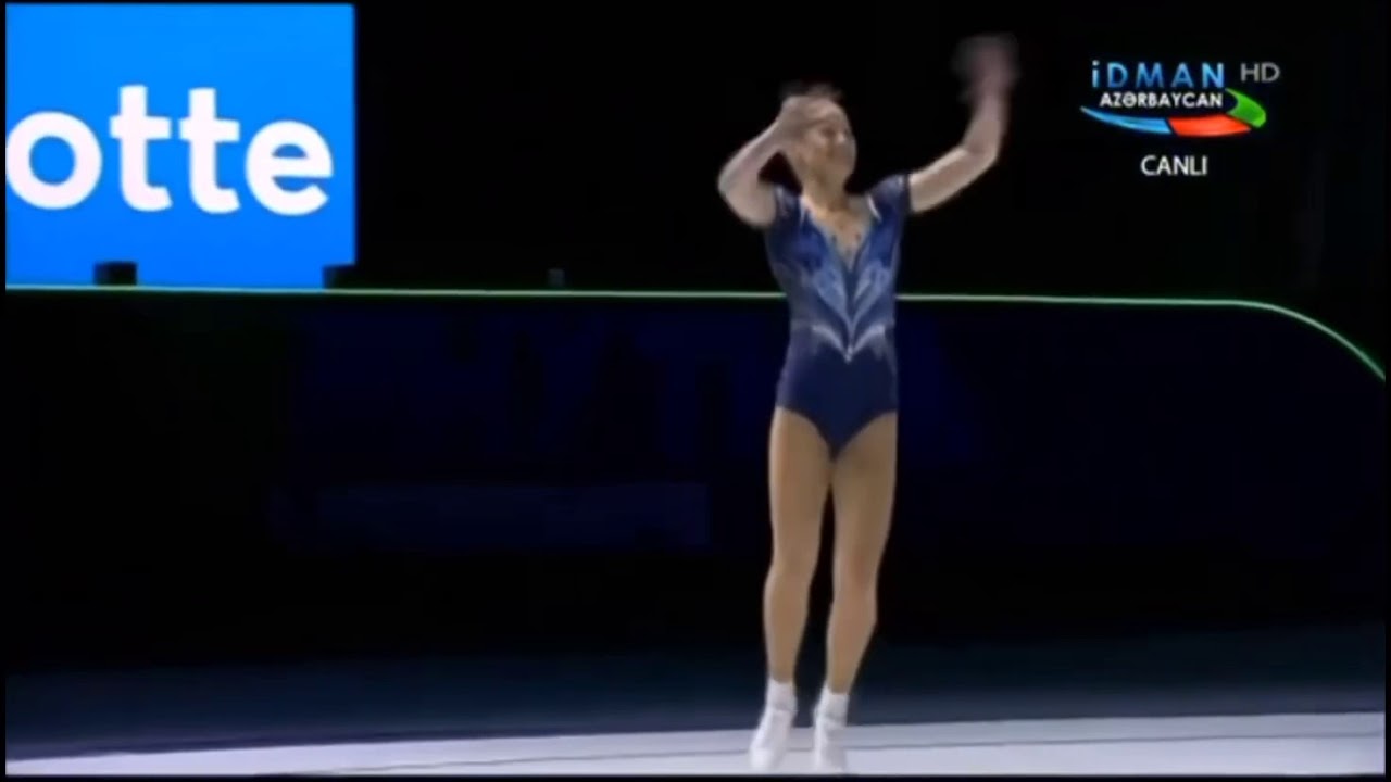 DENSCH Charlotte (GER) - JUNIORS IW Aerobic Gymnastics European Championships 2019