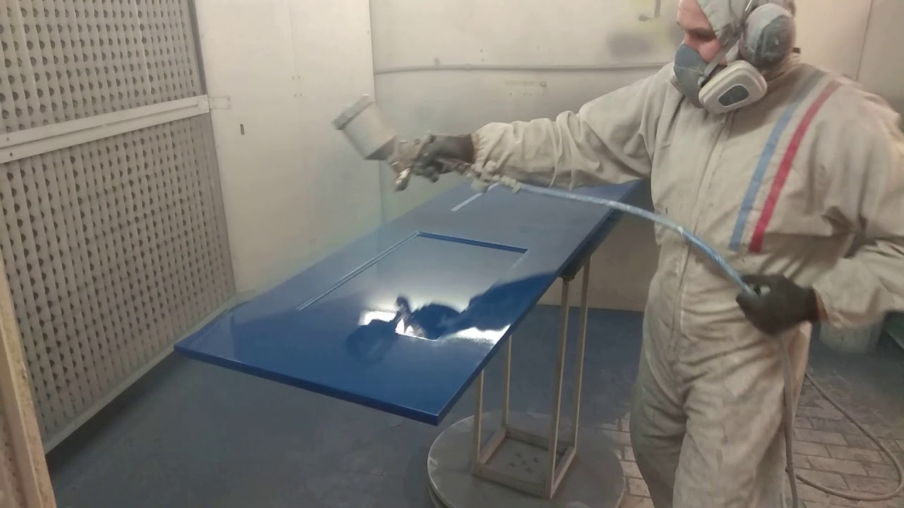ICA 0222 Blue Matt Painting/Lakierowanie Frontów Meblowych Mat