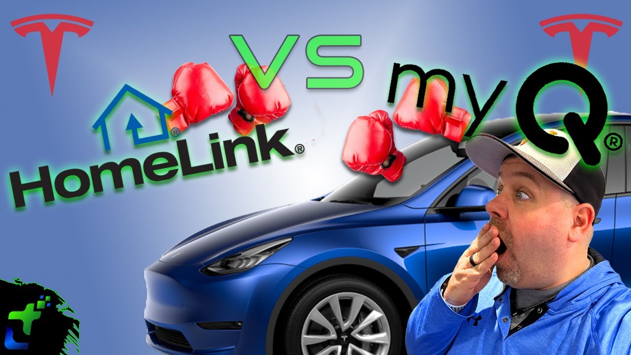 Don’t Buy Tesla Home Link | Tesla MyQ | A new option to open your garage door & how to set it up