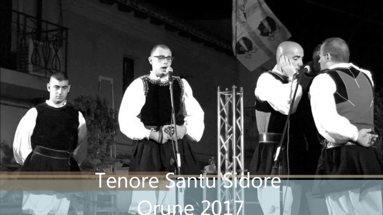 Tenore Santu Sidore di Orune - seriu ziradu a lestru -