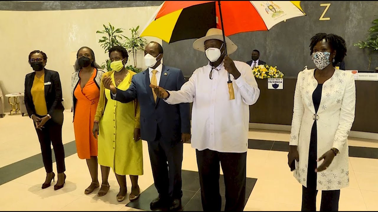 Museveni launches Bitature's Skyz Hotel at Naguru Hill in Kampala #SkyzHotelAt5