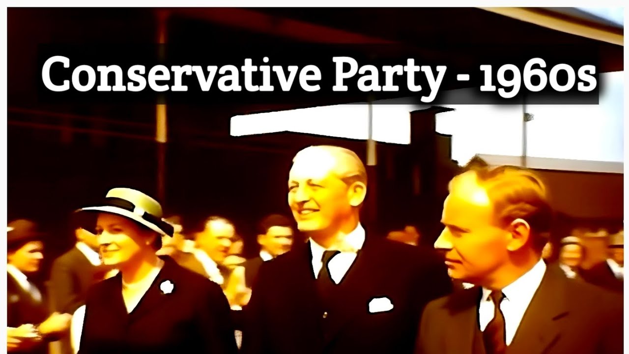Inside Britain's 1960s Conservative Rally and Garden Party