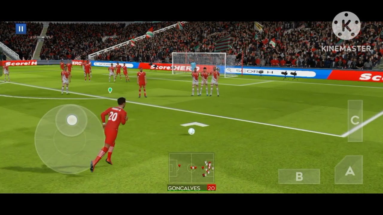 Bermain Bola @football__edits9348 #gamedls23 #gamesepakbola #pialadunia #pildun