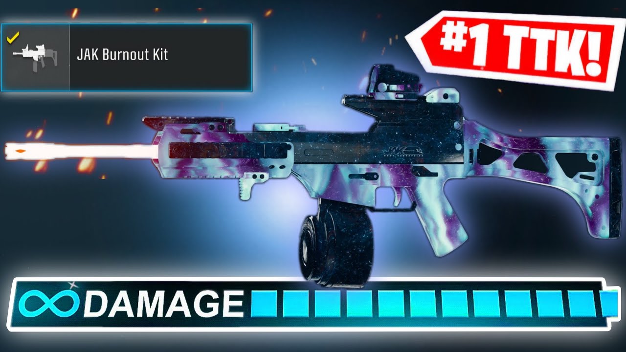 this *SECRET* FAST TTK CONVERSION KIT MELTS on WARZONE VERDANSK! (JAK BURNOUT KIT HOLGER 26)