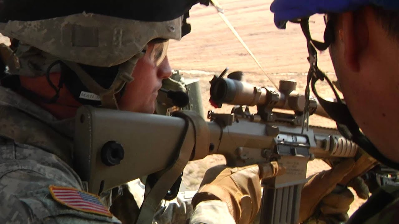 Sniper Aerial Training