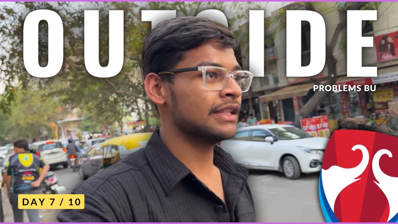 Outside Bennett University -- VLOG 7  ||  10 Day VLOG Series🔥