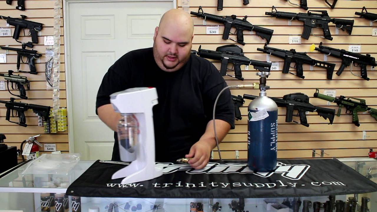 new co2 primo beverage machine adapter for large co2 tanks