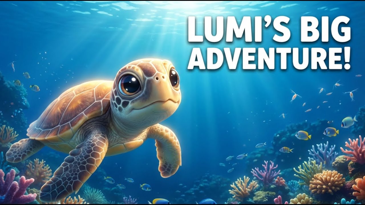 Lumi’s Deep Blue Journey – Life Under the Ocean in 8K