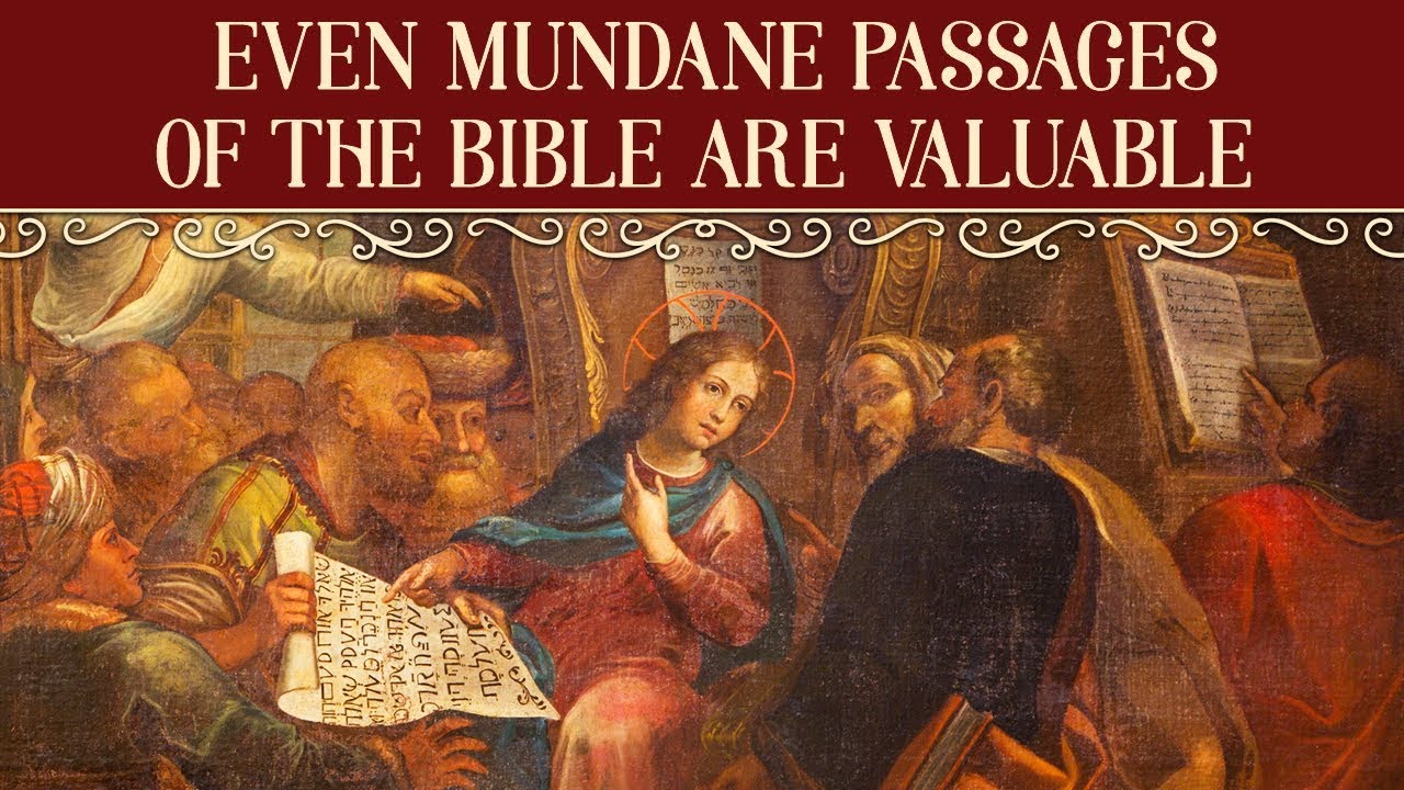 Search the Scriptures Live - Patristic Assumption: All Scripture is Inspired and Useful