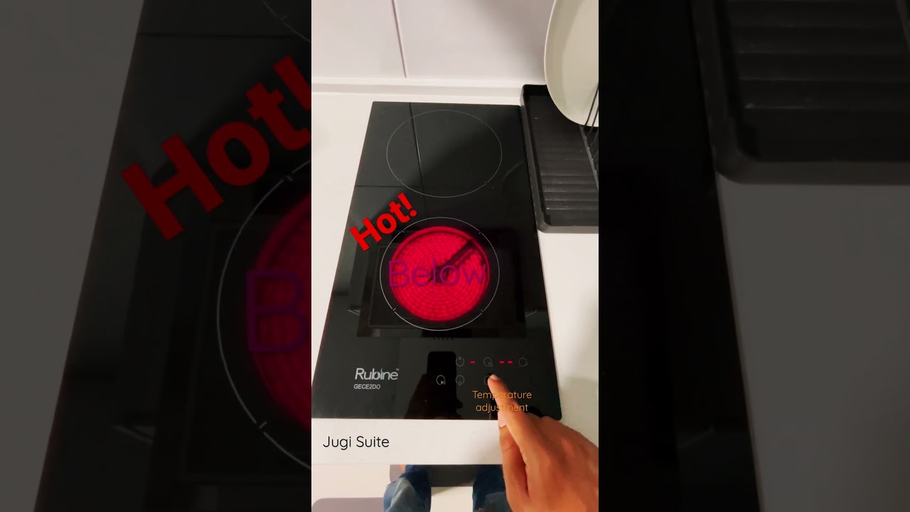 How to use induction cooker #rubine #jugisuite #bersamaberbagirasa
