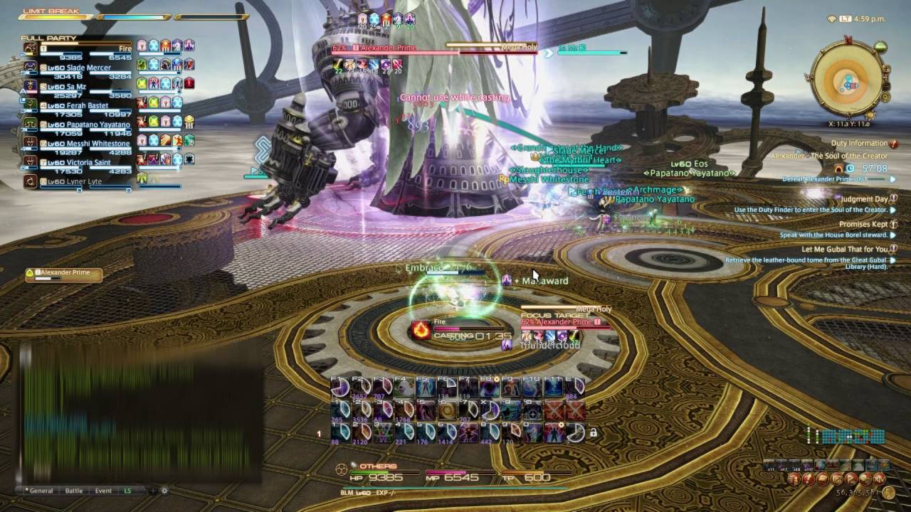 【FFXIV】Alexander: The Soul of the Creator (BLM PoV)