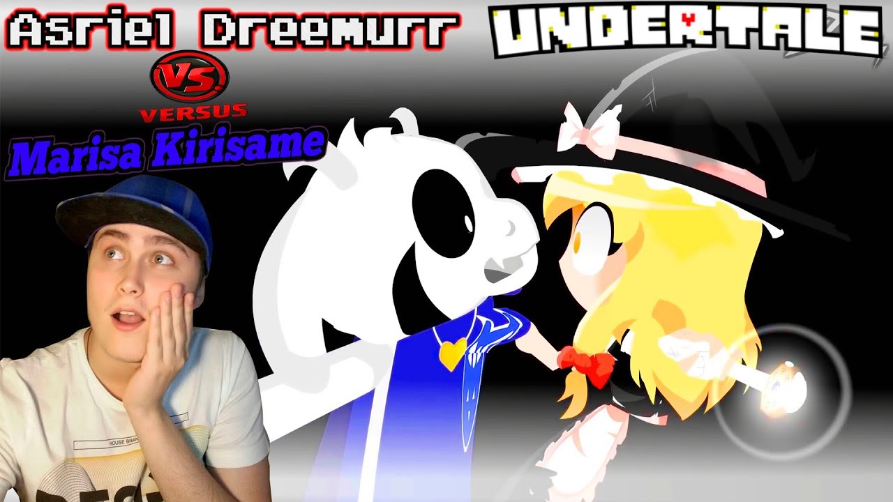 Asriel Dreemurr Vs Marisa Kirisame - (Undertale Vs Touhou) Animation | REACTION
