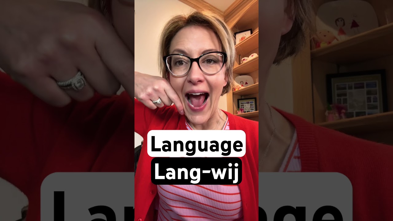 How to pronounce LANGUAGE - Quick #English Pronunciation #SHORTS Mini Lesson