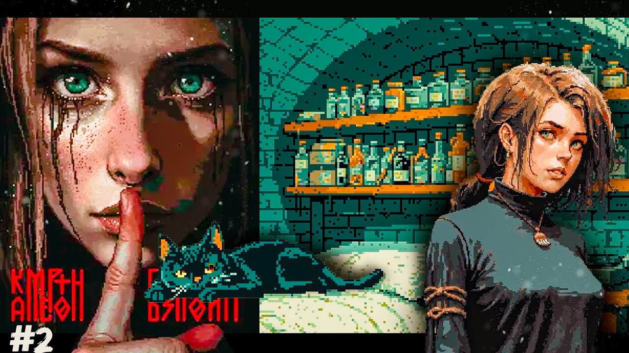 Странная ВЕДЬМА и её ГРИБЫ!  Камертон Безмолвия - Хоррор новелла
