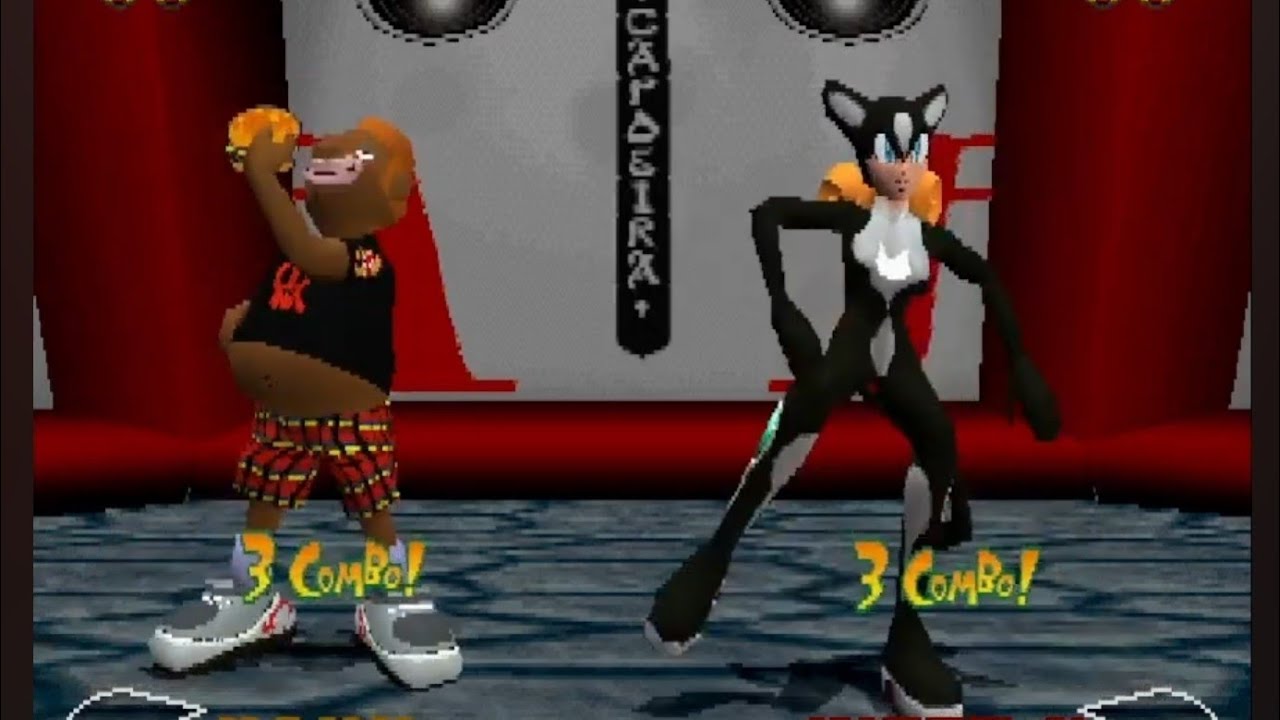 Bust a Move Capoeira Stage Transition - Hamm vs. Kitty-N