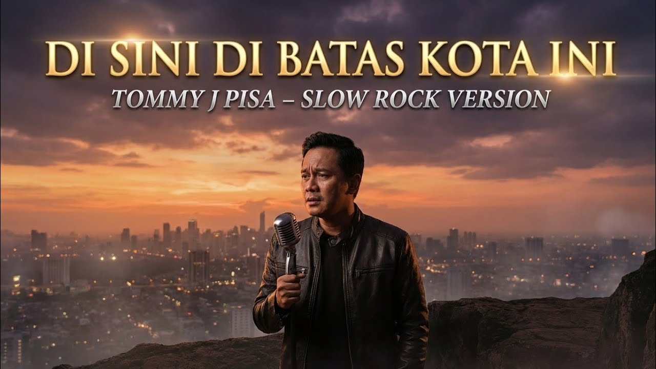 🎸 Di Sini Di Batas Kota Ini – Tommy J Pisa | Slow Rock Cover | Nostalgia Penuh Kenangan