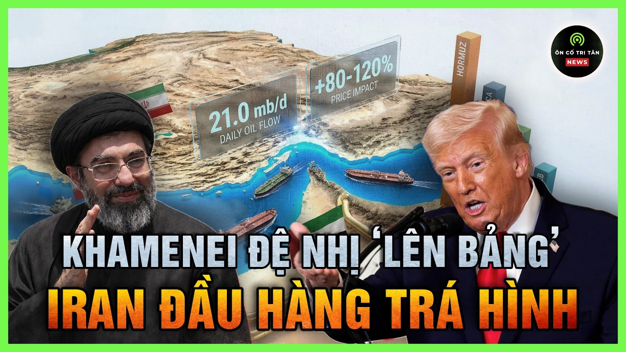 Khamenei Đệ Nhị ‘lên bảng’ rồi, chính phủ Iran đầu hàng trá hình, IRGC vẫn còn ngoan cố
