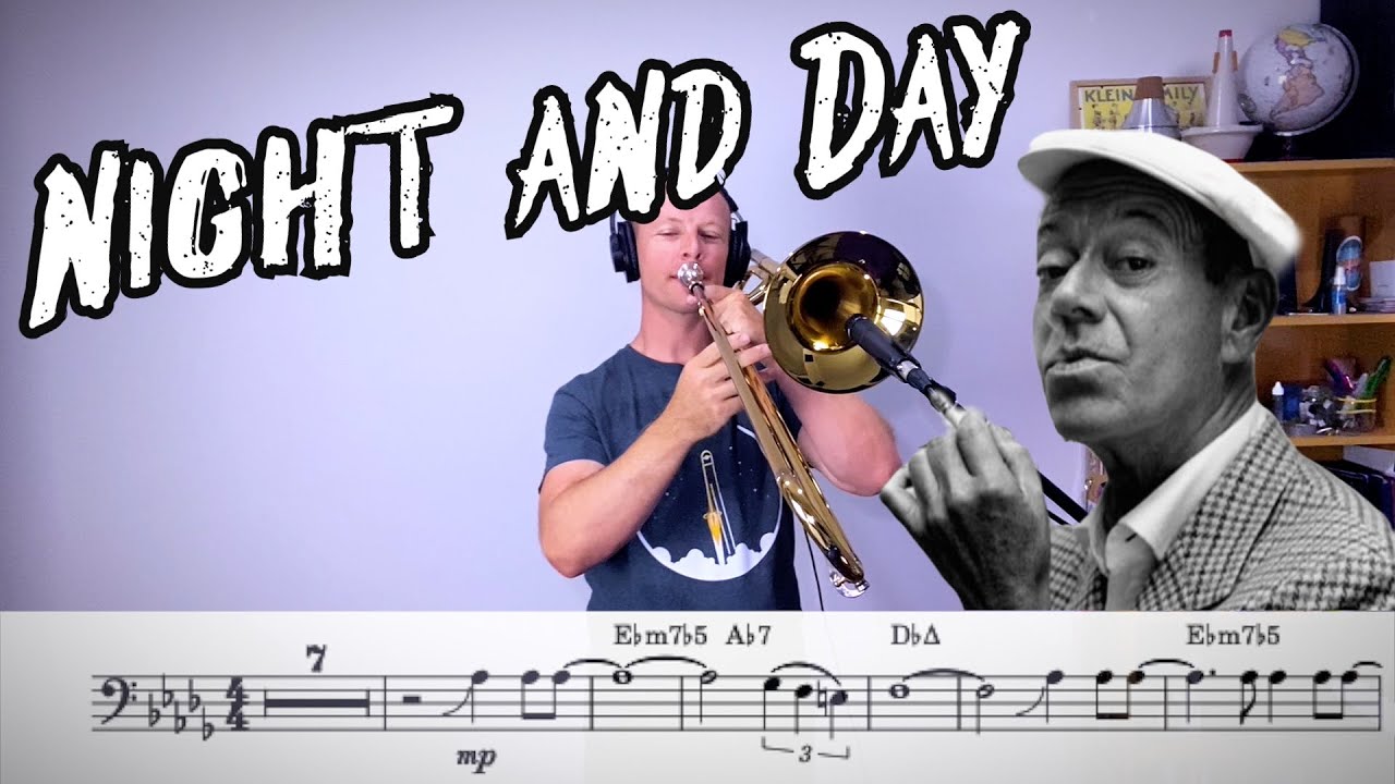Night and Day - Easy Trombone Play Along
