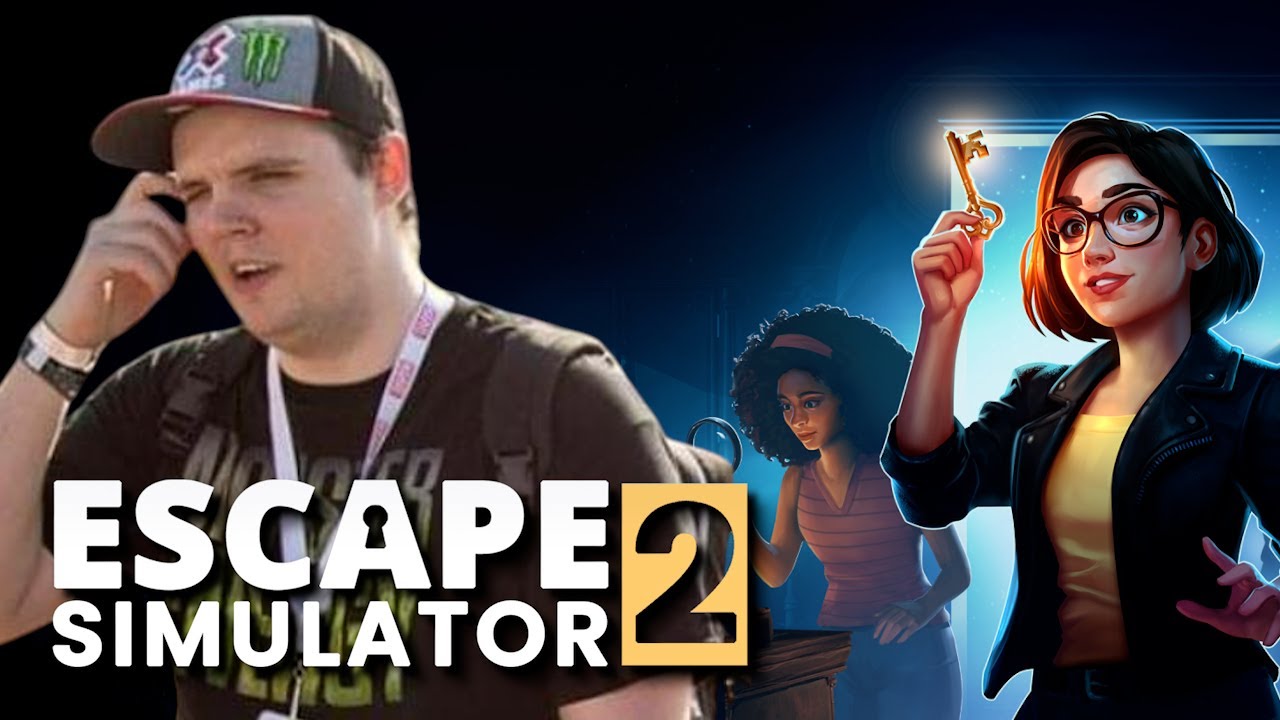 Бульдог становится большим мозгом в Escape Simulator 2 #2 (Замок Дракулы - Пир)