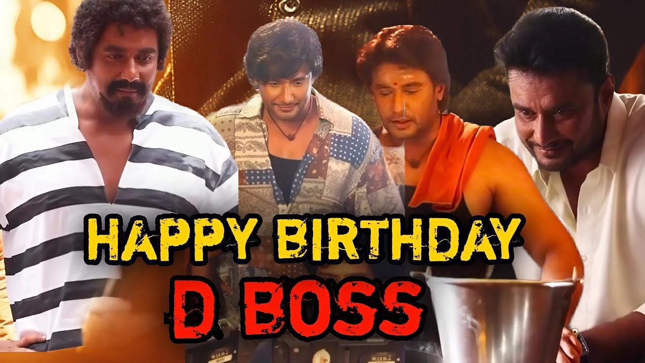 Darshan : Birthday Spacial Video Of 2026 | Challenging Star Darshan | Birthday | 2026 | D Boss | HBD