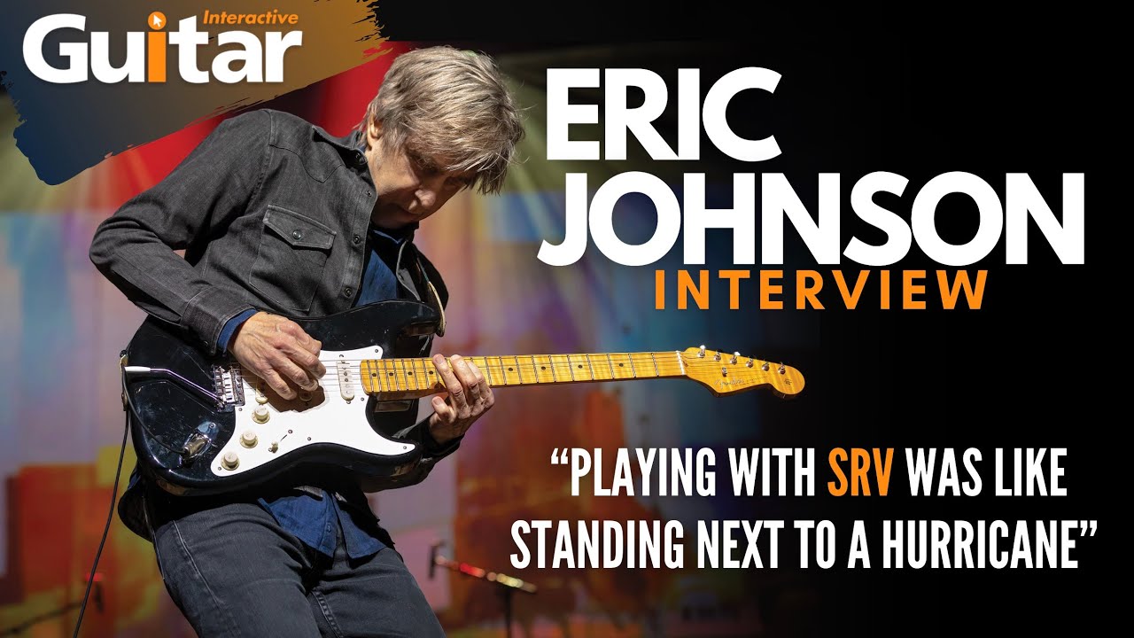 Eric Johnson talks Stevie Ray Vaughan, Reuniting G3, Playing Hendrix’s Woodstock Guitar & More