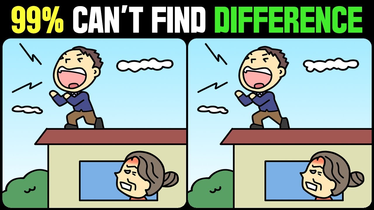 Spot The Difference : Only Genius Find Differences [ Find The Difference #240 ]