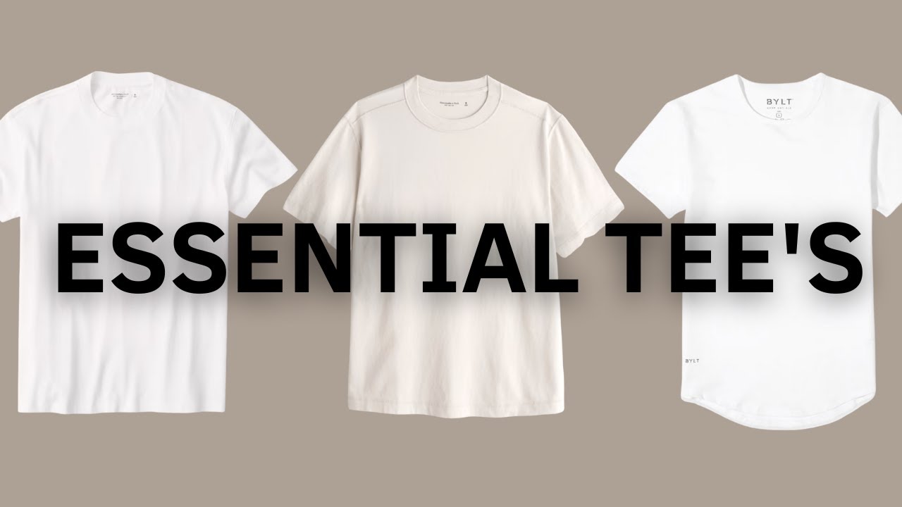 Best Affordable Essential Tee’s (Abercrombie & Bylt Basics)