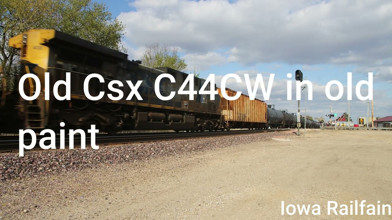 Railfaining on the Clinton sub Episode 7 ft: CSX AC44CW And CN 2706