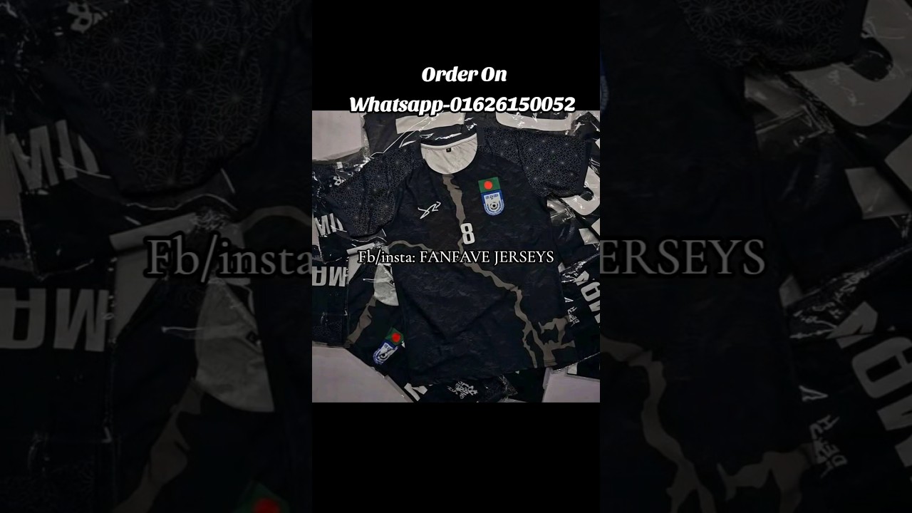 Bangladesh Football Black Jersey #bangladesh #football #black #jersey #kit