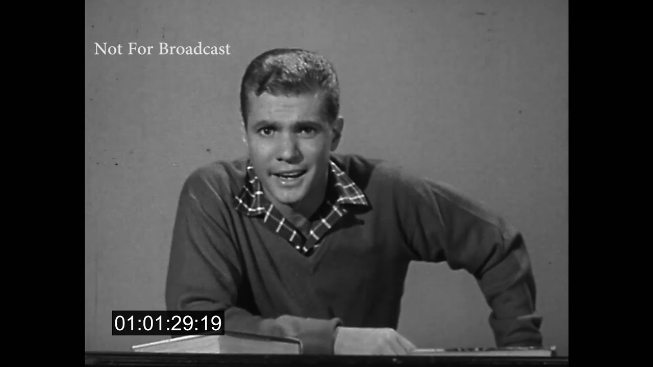 Dobie Gillis Pilot with Dwayne Hickman sales pitch