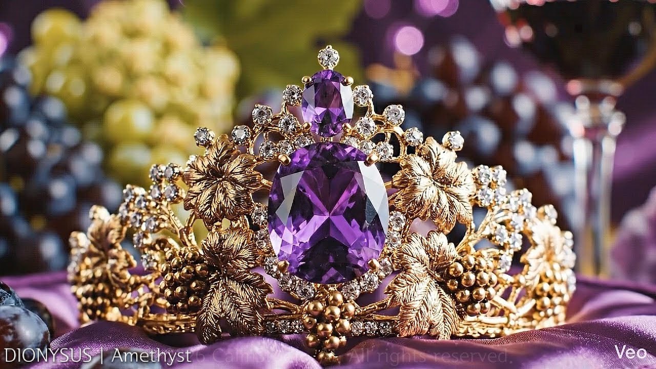 [AI ASMR] 그리스 로마 신화 12신의 보석 티아라 | The Tiaras of 12 Greek Gods 🏛️💎 (Feat. HADES)