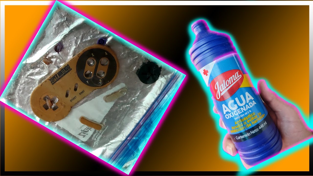 Quita lo amarillo a tus consolas sin crema | Barato y facil | restaura tu nintendo